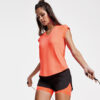 SHORT LEGGINS INTERIOR NEGRO/ NARANJA