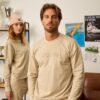 SUDADERA JOMA BEIGE