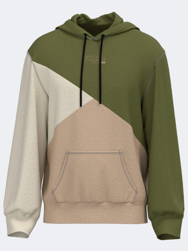 SUDADERA ALGODÓN JOMA BEIGE/ CAMEL / VERDE