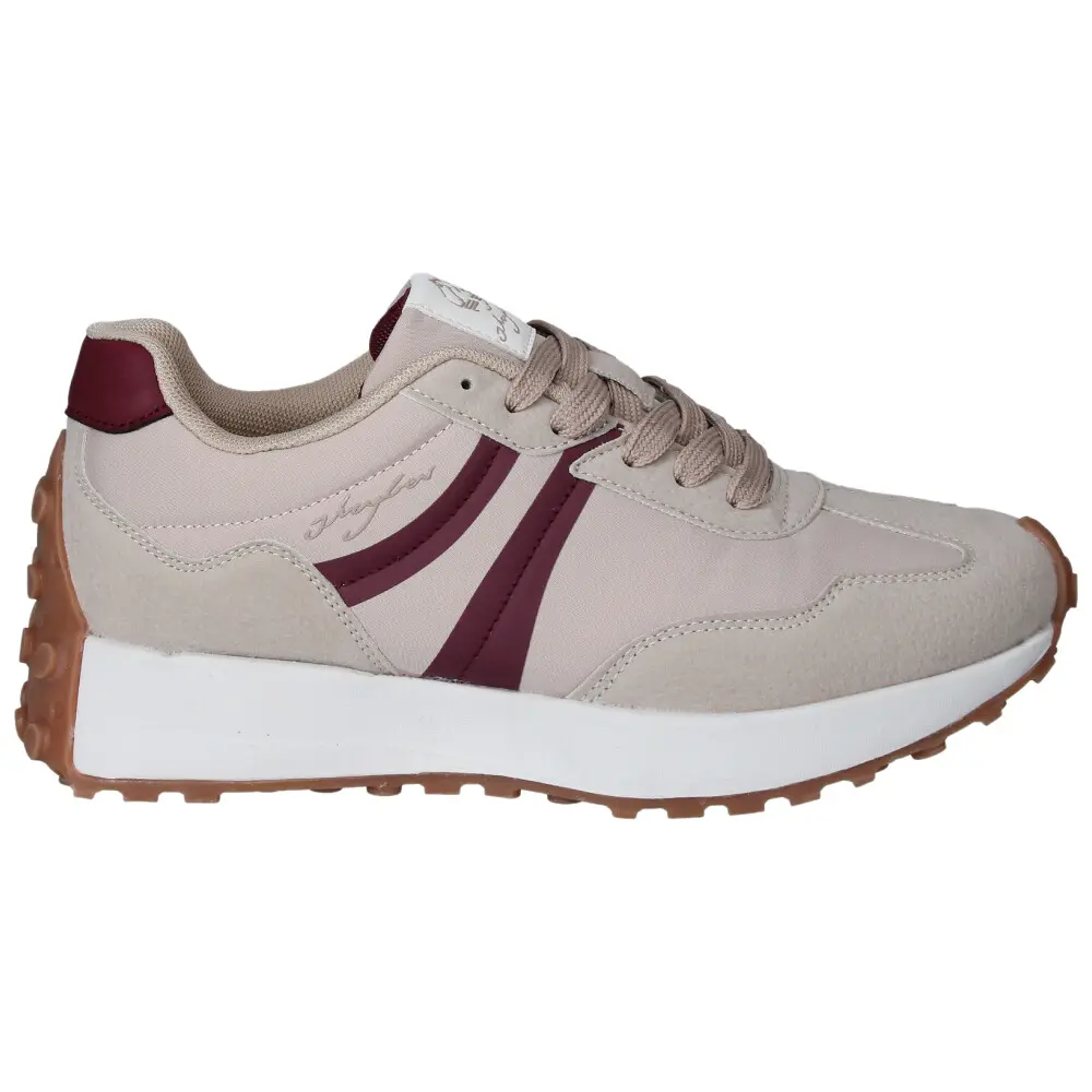ZAPATILLA J'HAYBER BEIGE GRANATE - Imagen 2