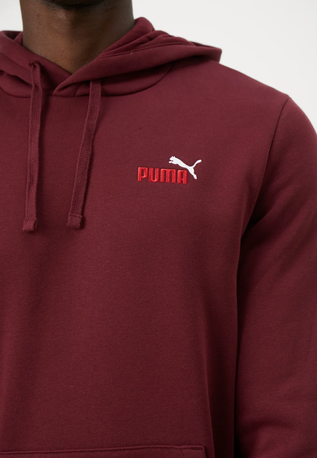 SUDADERA PUMA ALGODÓN GRANATE ( INVIERNO) - Imagen 5