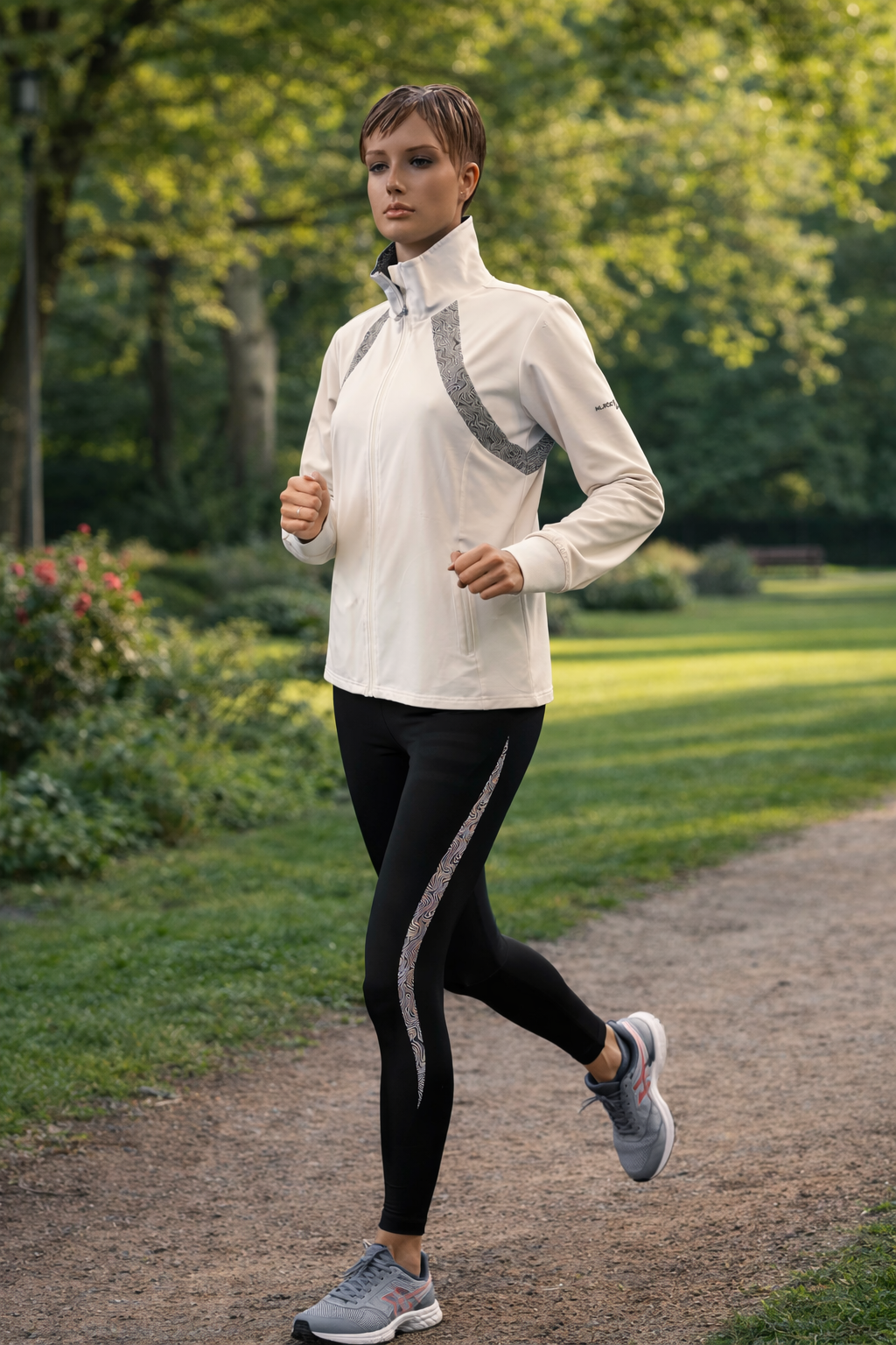 CHANDAL BEIGE Y NEGRO