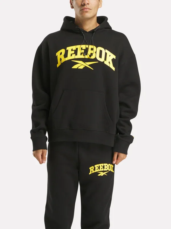 SUDADERA REEBOK NEGRA