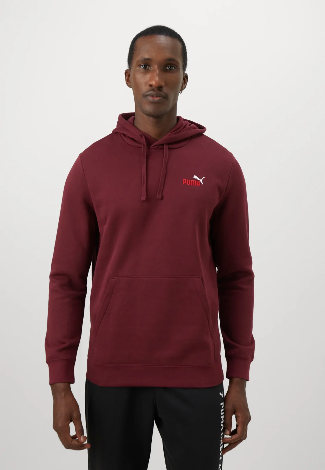 SUDADERA PUMA ALGODÓN GRANATE ( INVIERNO)