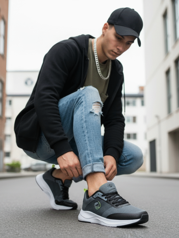 ZAPATILLA RUNNING RAZOR JHAYBER GRIS