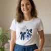 CAMISETA LAZOS BORDADA