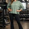 SUDADERA ALGODÓN VERDE JOMA