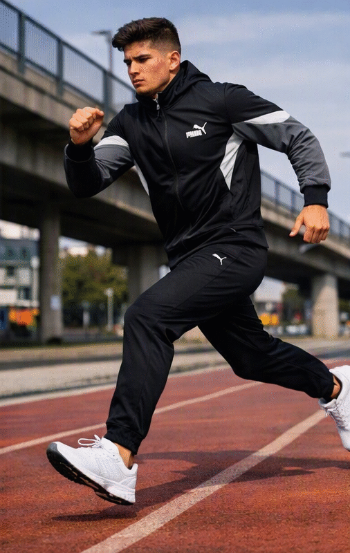 CHÁNDAL POLIÉSTER NEGRO PUMA