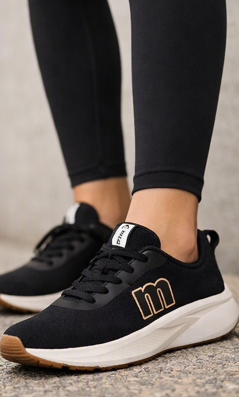 ZAPATILLA MUSTANG NEGRA