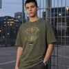 CAMISETA PUMA ALGODÓN VERDE