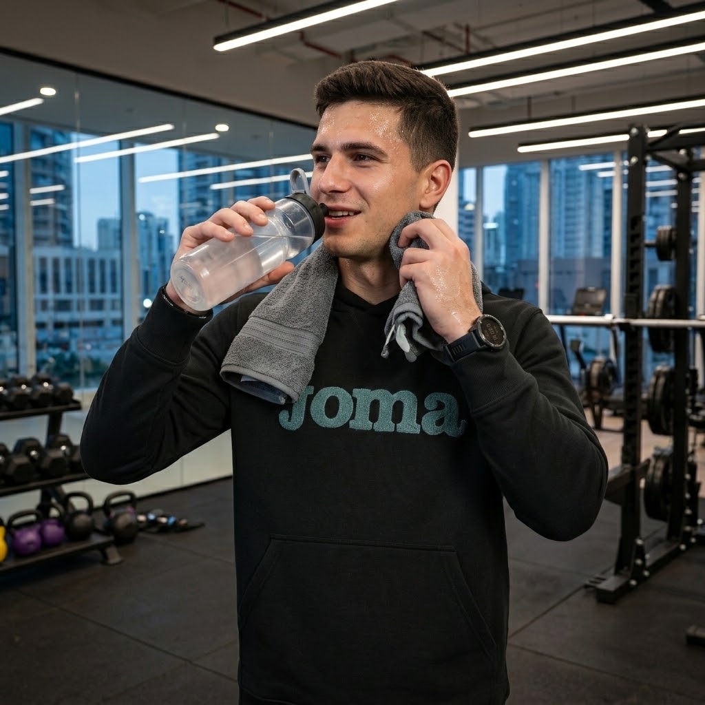 SUDADERA JOMA NEGRA - Imagen 2