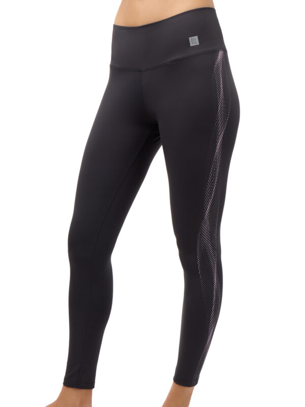 LEGGINS NEGRO / LILA