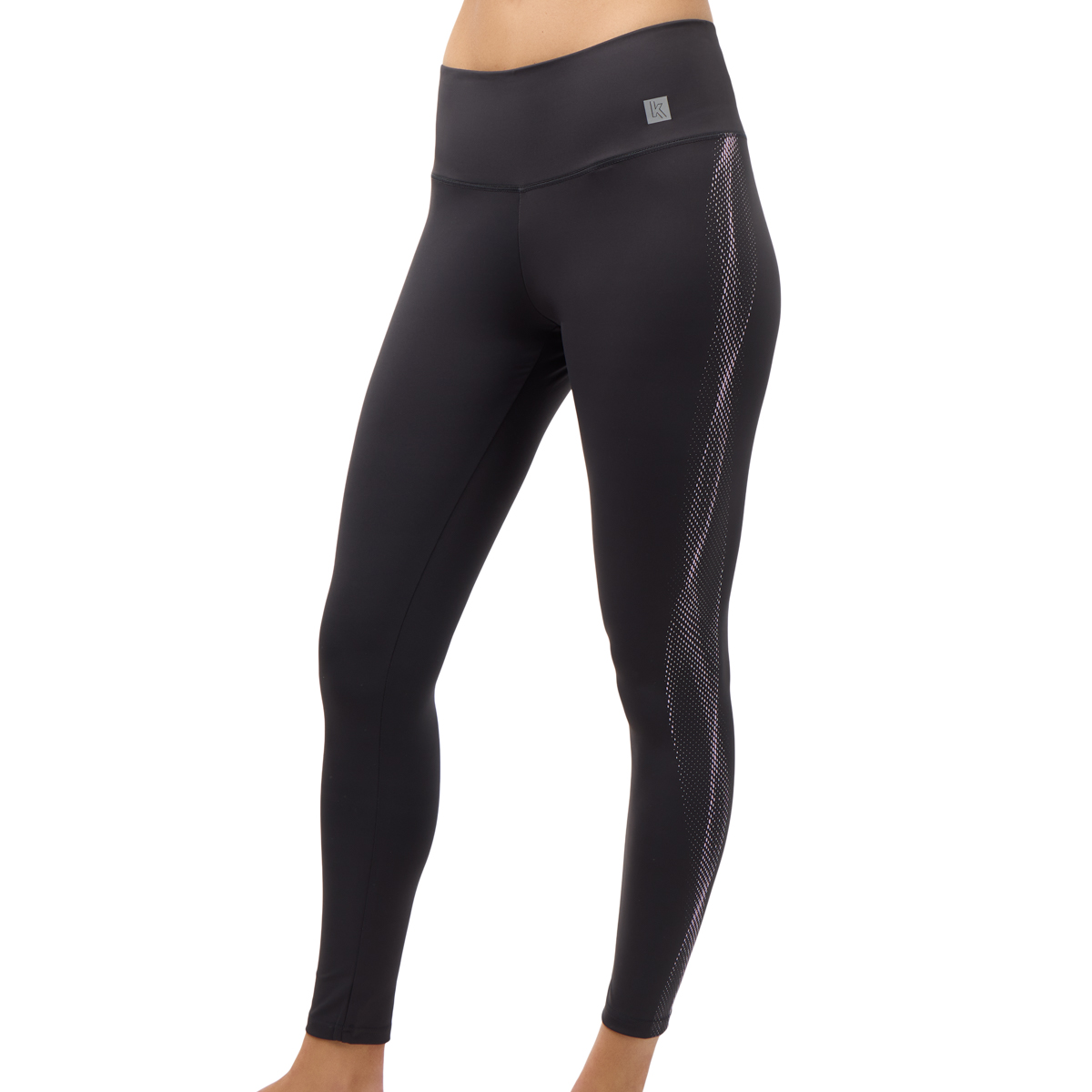 LEGGINS NEGRO / LILA